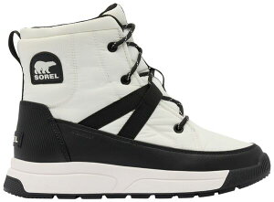 �\���� ���f�B�[�X �V���[�Y �X�j�[�J�[ �u�[�c SOREL Women's Whitney III Mid Waterproof Boot Sea Salt/Black �u���b�N