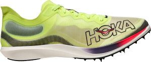 �z�J�I�l�I�l �����Y �V���[�Y �X�j�[�J�[ Hoka Cielo FlyX Elite Track and Field Shoes Neon Yuzu/Squid Ink