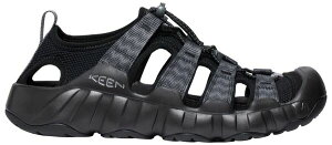 �L�[�� �����Y �V���[�Y �T���_�� KEEN Men's Hyperport H2 Sandals Black/Steel Grey �u���b�N