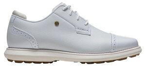 �t�b�g�W���C ���f�B�[�X �V���[�Y �X�j�[�J�[ FootJoy Women's Traditionspikeless Golf Shoes Frosty White �z���C�g