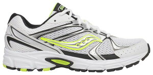 �T�b�J�j�[ �����Y �V���[�Y �X�j�[�J�[ Saucony Men's Ride Millennium Shoes White/Silver/Yellow �z���C�g