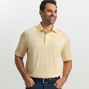 �t�b�g�W���C �����Y �g�b�v�X �|���V���c FootJoy Men's Flip Stripe ProDry Performance Golf Polo Sunshine/White �z���C�g