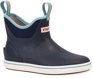 �G�N�X�g���^�t ���f�B�[�X �V���[�Y �X�j�[�J�[ �A���N�� �u�[�c XtraTuf Women's 6 Ankle Deck Boot Navy �l�C�r�[