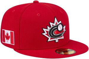 �j���[�G�� �����Y �A�N�Z�T���[ �X�q ���S New Eradult World Baseball Classic 2026 Canada Logo 59Fifty Fitted Hat NoColor