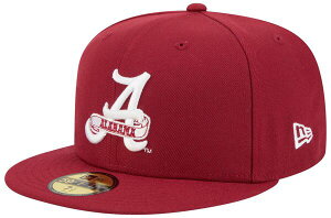�j���[�G�� ���f�B�[�X �A�N�Z�T���[ �X�q New Eradult Alabama Crimson Tide Crimson Vault 59Fifty Fitted Hat NoColor �N�����]��