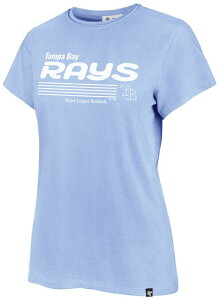 �t�H�[�e�B�[�Z�u�� ���f�B�[�X �g�b�v�X T�V���c '47 Women's Tampa Bay Rays Blue Frankie Harmonize T-Shirt NoColor �u���[
