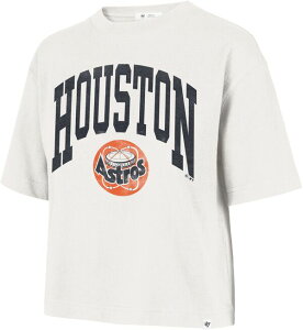 �t�H�[�e�B�[�Z�u�� ���f�B�[�X �g�b�v�X T�V���c '47 Women's Houston Astros Cream Reed City Cooperstown T-Shirt NoColor �N���[��