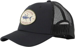 �N�C�b�N�V���o�[ �����Y �A�N�Z�T���[ �X�q Quiksilver Men's Waterman Hook Minded Trucker Hat Black �u���b�N
