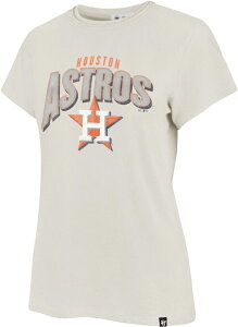 �t�H�[�e�B�[�Z�u�� ���f�B�[�X �g�b�v�X T�V���c '47 Women's Houston Astros Cream Treasure Frankie T-Shirt NoColor �N���[��