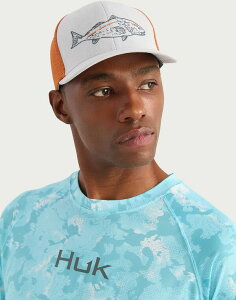 �t�b�N �����Y �A�N�Z�T���[ �X�q HukC Fish Line 110 Trucker Hat Seagull