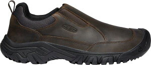 �L�[�� �����Y �V���[�Y �X���b�|���E���[�t�@�[ KEEN Men's Targhee III Slip-On Shoes Dark Earth/Mulch