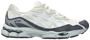 �A�V�b�N�X ���f�B�[�X �V���[�Y �X�j�[�J�[ ASICS Women's GEL-NYC Shoes Cream/White �z���C�g