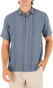 �n�[���[ �����Y �g�b�v�X �V���c Hurley Men's Oceanside Short Sleeve Shirt Monsoon