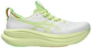 �A�V�b�N�X ���f�B�[�X �V���[�Y �X�j�[�J�[ ASICS Women's GEL-NIMBUS 28 Running Shoes White/Yellow �z���C�g