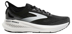 �u���b�N�X �����Y �V���[�Y �X�j�[�J�[ Brooks Men's Glycerin GTS 23 Running Shoes Black/Grey/White �z���C�g