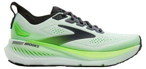�u���b�N�X �����Y �V���[�Y �X�j�[�J�[ Brooks Men's Glycerin GTS 23 Running Shoes White/Phantom/Green Gecko �z���C�g
