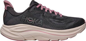 �z�J�I�l�I�l ���f�B�[�X �V���[�Y �X�j�[�J�[ HOKA Women's Clifton 10 Running Shoes Grey/Rose �O���[