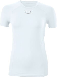 yz G{V[h fB[X Vc gbvX EvoShield Women's Cooling Short Sleeve T-Shirt Team White