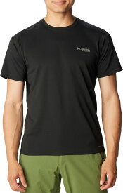 【送料無料】 コロンビア メンズ パーカー・スウェット アウター Columbia Men's Summit Valley Short Sleeve Crew Black