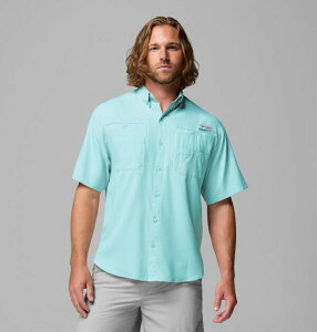 �R�����r�A �����Y �g�b�v�X �V���c Columbia Men's PFG TamiamiI Short Sleeve Shirt Gulf