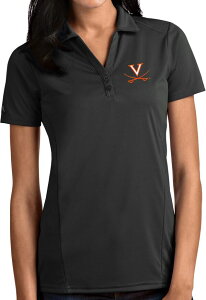 �A���e�B�O�A ���f�B�[�X �g�b�v�X �|���V���c Antigua Women's Virginia Cavaliers Grey Tribute Performance Polo NoColor �O���[