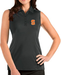 �A���e�B�O�A ���f�B�[�X �g�b�v�X �^���N�g�b�v �m�[�X���[�u Antigua Women'syracuse Orange Grey Tribute Sleeveless Tank Top NoColor �O���[