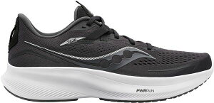 �T�b�J�j�[ �����Y �V���[�Y �X�j�[�J�[ Saucony Men's Ride 15 Running Shoes Black/White �z���C�g
