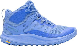 ������ ���f�B�[�X �V���[�Y �u�[�c�E���C���u�[�c Merrell Women's Antora 3 Mid Waterproof Hiking Boots Cornflower Blue �u���[