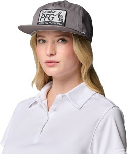 �R�����r�A ���f�B�[�X �A�N�Z�T���[ �X�q Columbia Men's PFG Back Tack Snap Back City Grey Pelican FOTW �O���[