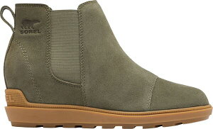 �\���� ���f�B�[�X �V���[�Y �u�[�c�E���C���u�[�c �`�F���V�[�u�[�c �`�F���V�[ SOREL Women's Evie II Waterproof Chelsea Bootstone Green/Gum �O���[��