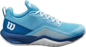 �E�B���\�� ���f�B�[�X �V���[�Y �X�j�[�J�[ Wilson Women's Rush Pro Litennishoes Blue/White �z���C�g