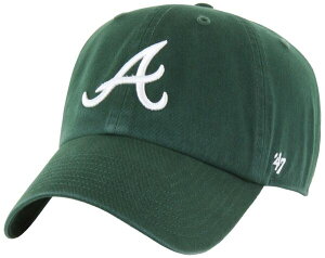 �t�H�[�e�B�[�Z�u�� ���f�B�[�X �A�N�Z�T���[ �X�q '47 Adult Atlanta Braves Green Clean Up Adjustable Hat NoColor �O���[��