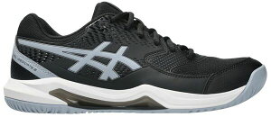 �A�V�b�N�X �����Y �V���[�Y �X�j�[�J�[ ASICS Men's Gel-Dedicate 8 Tennishoes Black/Grey Blue �u���b�N