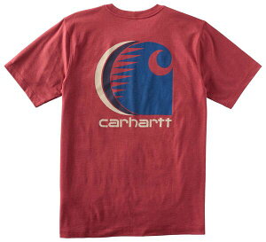 �J�[�n�[�g �����Y �g�b�v�X T�V���c ���� ���S Carhartt Men's Irvine C Logo Short-Sleeve T-Shirt Amber Terrain Heather �w�U�[