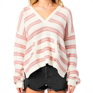 �I�j�[�� ���f�B�[�X �A�E�^�[ �j�b�g�E�Z�[�^�[ O'Neill Women's Catamaran Relaxed Sweater Canyon Rose
