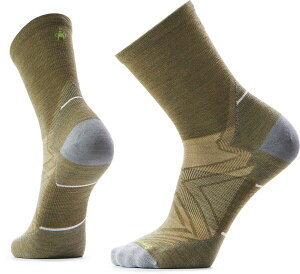 �X�}�[�g�E�[�� ���f�B�[�X �A���_�[�E�F�A �C�� SmartWool Men's Run Mid Crew Socks Winter Moss