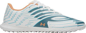 �A���_�[�A�[�}�[ ���f�B�[�X �V���[�Y �X�j�[�J�[ Under Armour Shadow Club 4 Turf Soccer Cleats White/Blue �z���C�g