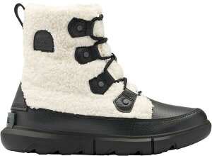 �\���� ���f�B�[�X �V���[�Y �u�[�c�E���C���u�[�c SOREL Women's Explorer II Joan Cozy 100g Boots Black/Sea Salt �u���b�N