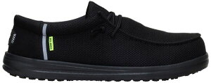 �w�C�f���[�h �����Y �V���[�Y �X�j�[�J�[ Hey Dude Men's Wally Work Composite Toe Shoes Black �u���b�N