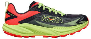 �z�J�I�l�I�l ���f�B�[�X �V���[�Y �X�j�[�J�[ HOKA Women's Zinal 3 Trail Running Shoesquid Ink/Neon Yuzu