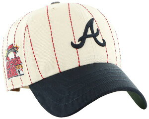 �t�H�[�e�B�[�Z�u�� ���f�B�[�X �A�N�Z�T���[ �X�q '47 Adult Atlanta Braves Cream Cooperstown Rawlings Clean Up Adjustable Hat NoColor �N���[��
