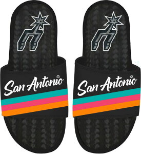 �A�C�X���C�h ���f�B�[�X �V���[�Y �T���_�� ISlide Adult 2025-26 City Edition Santonio Spurs Gel Slide Sandals NoColor
