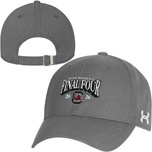 �A���_�[�A�[�}�[ ���f�B�[�X �A�N�Z�T���[ �X�q Under Armour Adult 2026 Women's Final Four South Carolina Gamecocks Lockeroom Hat NoColor