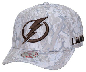 �~�b�`�F��&�l�X �����Y �A�N�Z�T���[ �X�q Mitchell & Ness Men's Tampa Bay Lightning Camo True Timber Pro Crown Snapback Hat NoColor