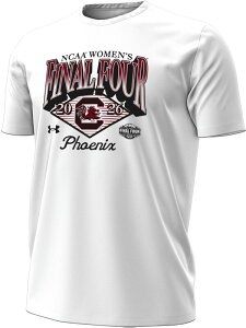 �A���_�[�A�[�}�[ �����Y �g�b�v�X T�V���c Under Armour Adult 2026 Women's Final Four South Carolina Gamecocks Lockeroom T-Shirt NoColor