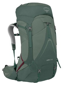 �I�X�v���[ ���f�B�[�X �o�b�O �o�b�N�p�b�N�E�����b�N�T�b�N Osprey AuraG LT 65L Pack-Women's Koseret/Darjeeling Sp Grn