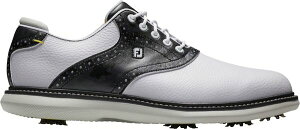 �t�b�g�W���C �����Y �V���[�Y �X�j�[�J�[ FootJoy Men's Traditionsaddle Golf Shoes (Previouseason) White/Black/Grey �z���C�g
