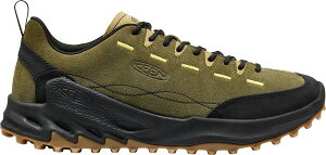 �L�[�� �����Y �V���[�Y �X�j�[�J�[ KEEN Men's Jasper Zionic Shoes Dark Olive/Khaki �I���[�u