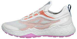 �G�R�[ ���f�B�[�X �V���[�Y �X�j�[�J�[ ECCO Women's Golf Biom H5 Golf Shoes White/Burnt Coral/White �z���C�g