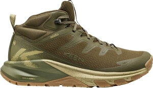 �L�[�� �����Y �V���[�Y �u�[�c�E���C���u�[�c KEEN Men's Targhee Apex Mid Waterproof Hiking Boots Dark Olive/Khaki �I���[�u